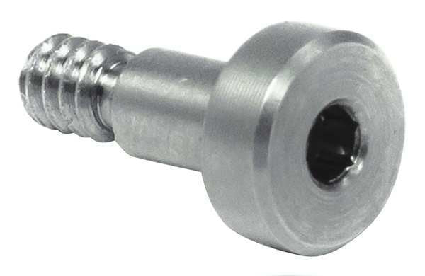 Shoulder Screw,  M8-1.25 Thr Sz,  13 mm Thr Lg,  8 mm Shoulder Lg,  18-8 Stainless Steel