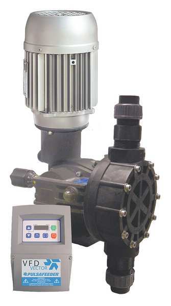 Chemical Metering Pump, 32inH, 3722cc/Min.