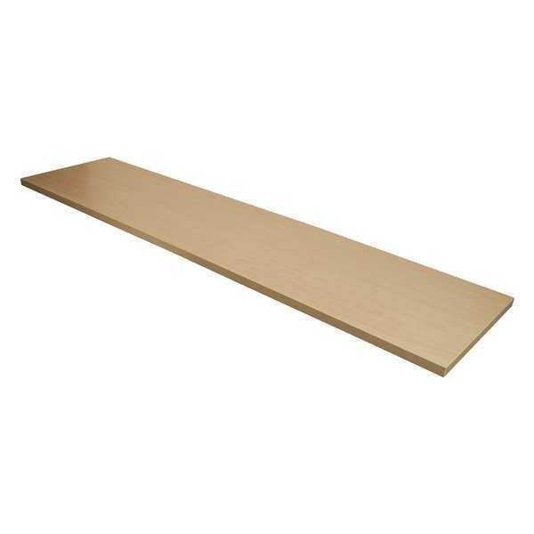 Melamine Shelf 12"W, Maple,  4PK