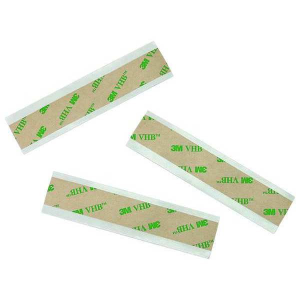 Adh. Transfer Tape, Rect., 1x2 In, PK100