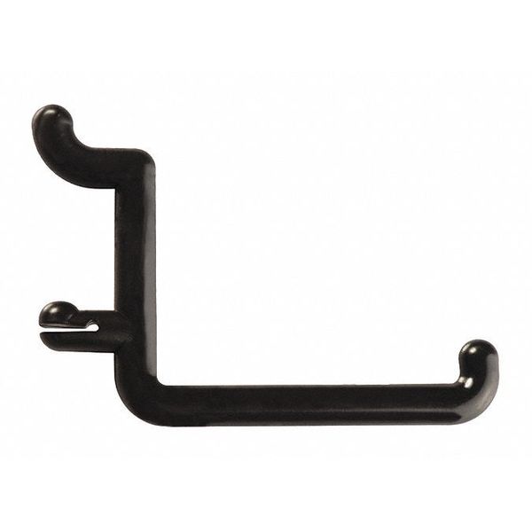 Locking Pegboard Hooks, 1/4 in. dia, PK25