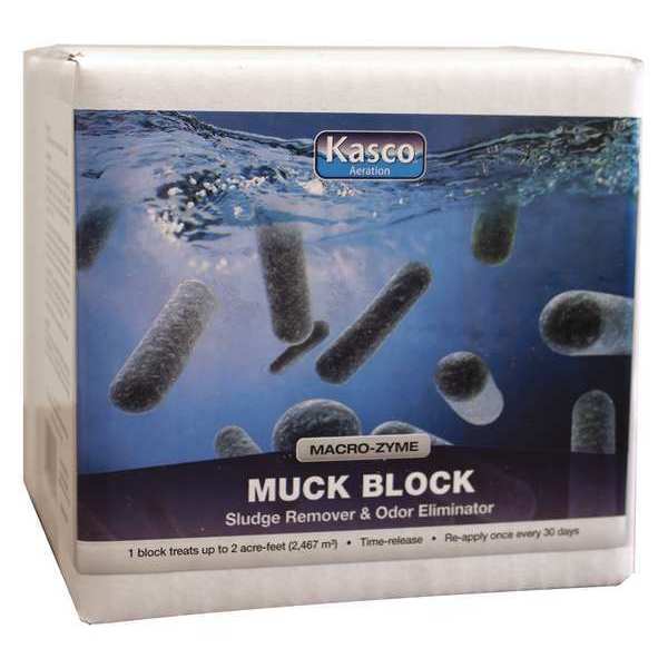 Pond Bacteria Enzyme, 5 lb., Block
