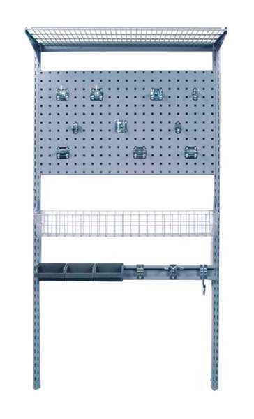 33 In. W x 63 In. H Modular Single LocBoard Storage System