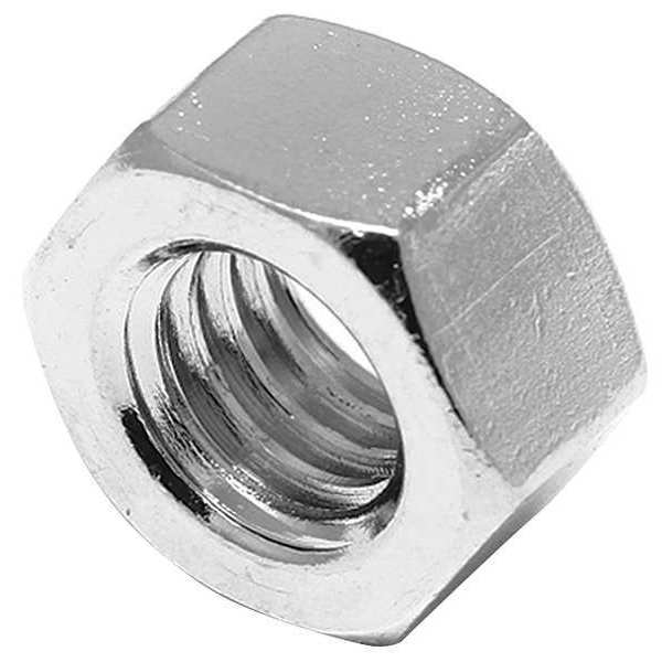 Hex Nut,  1/2"-13,  18-8 Stainless Steel,  Not Graded,  Advanced Corrosion Resistance,  7/16 in Ht