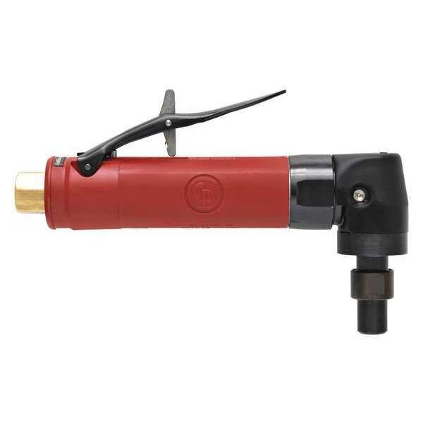 Right Angle Die Grinder,  1/4 in NPT Female Air Inlet,  1/4 in Collet,  Heavy Duty,  12, 000 RPM,  0.5 hp