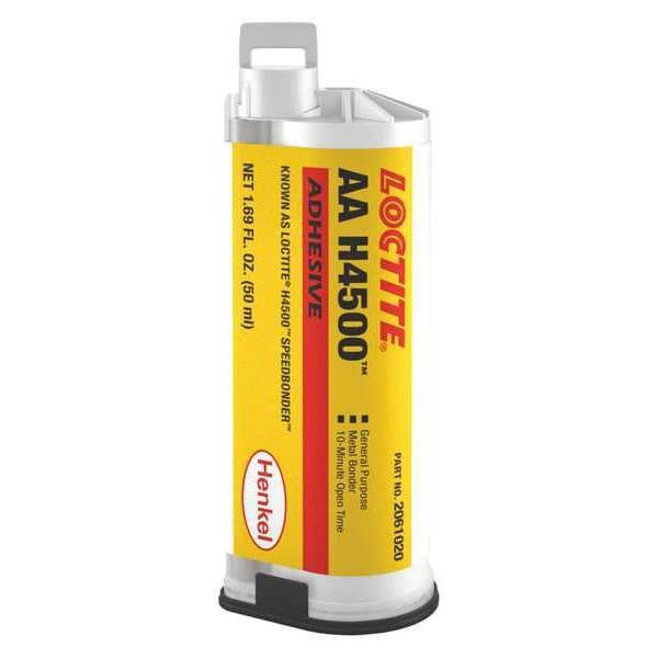 Acrylic Adhesive,  Black,  10:01 Mix Ratio,  15 min Functional Cure,  Dual-Cartridge