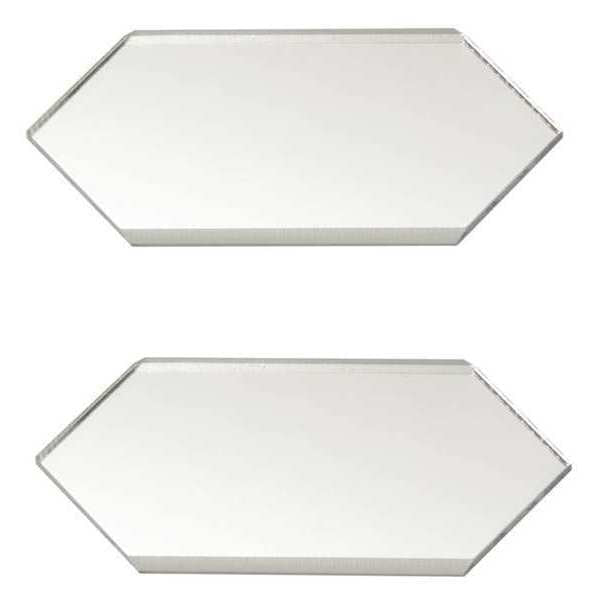 1-1/2" W,  Mirror Seam Plates