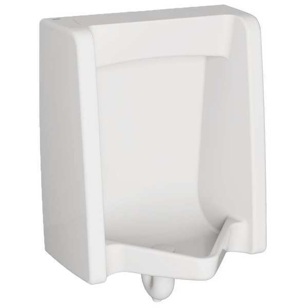 Concealed Inlet Washout Urinal,  0.125 to 1.0 gpf,  Wall Mount