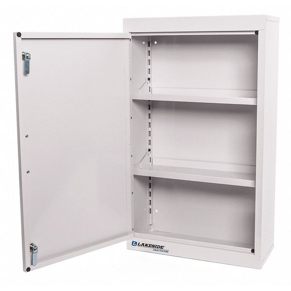 Narcotics Cabinet,  (2) Shelves,  (1) Door,  Double Lock - Beige
