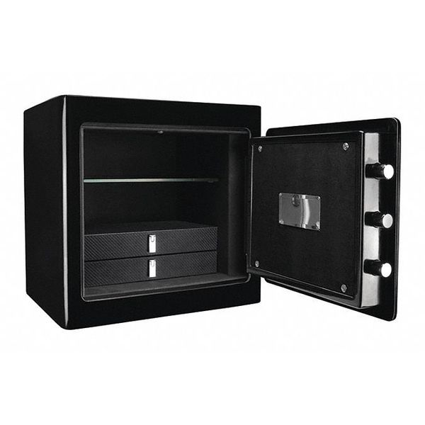 Fire Rated Jewelry Safe,  1.01 cu ft,  117 lb,  1/2 hr. Fire Rating
