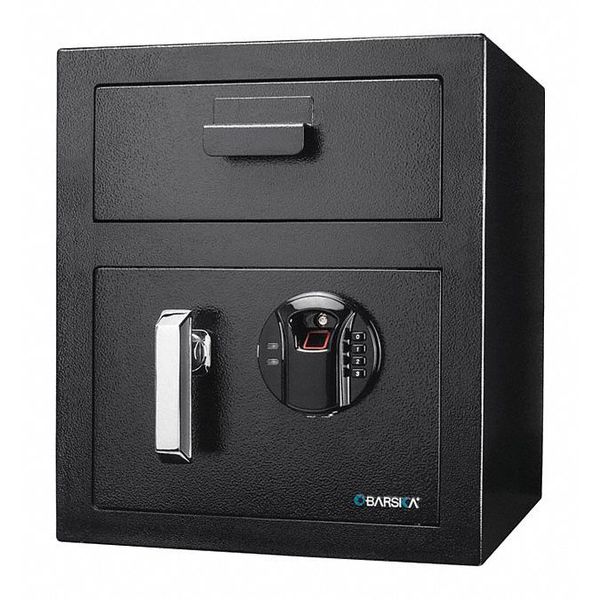 Depository Safe,  with Biometric Keypad 41.7 lb,  0.72 cu ft,  Steel