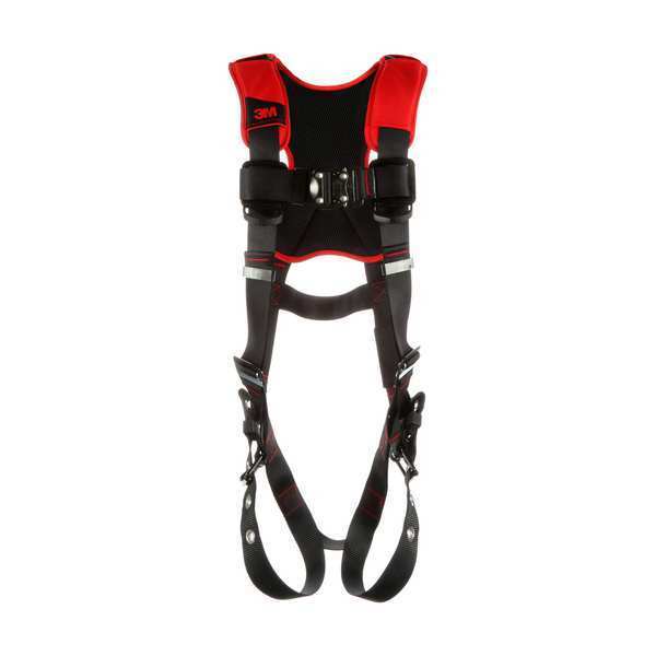 Vest-Style Harness,  Vest Style,  XL,  Polyester,  Black