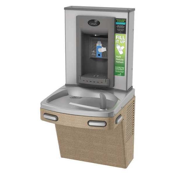 Indoor/Outdoor,  Wall Mount,  Sandstone,  Yes ADA,  Water Cooler