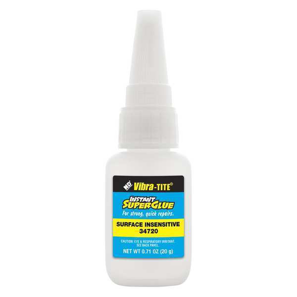 Instant Adhesive,  347 Series,  Clear,  0.7 oz,  Bottle