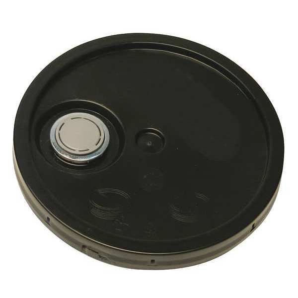 Lid,  Black,  Spout w/Tear Tab,  1-3/16 in. H