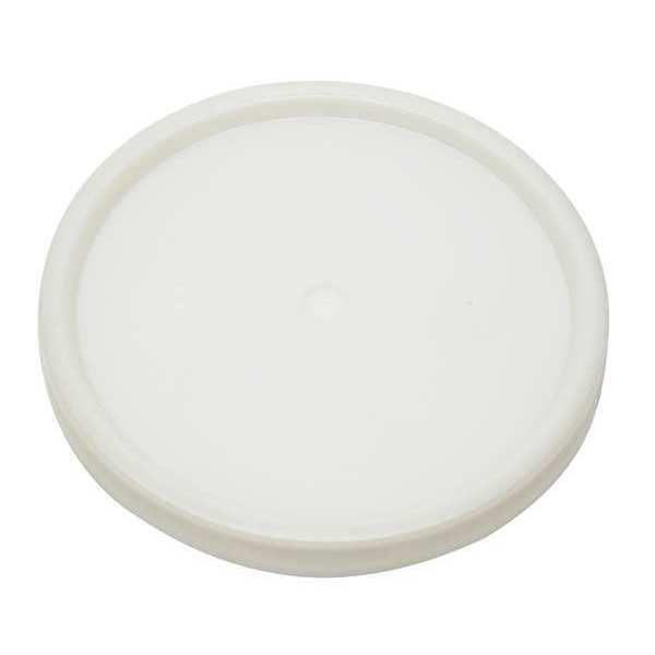 Pail Lid,  Natural,  Tear tab,  1-3/16 in. H