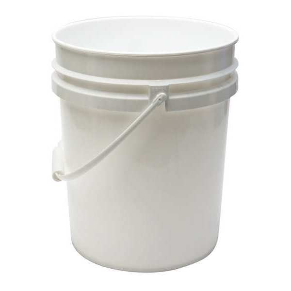 Pail,  5.0 gal.,  Plastic Handle,  11-7/8 in L