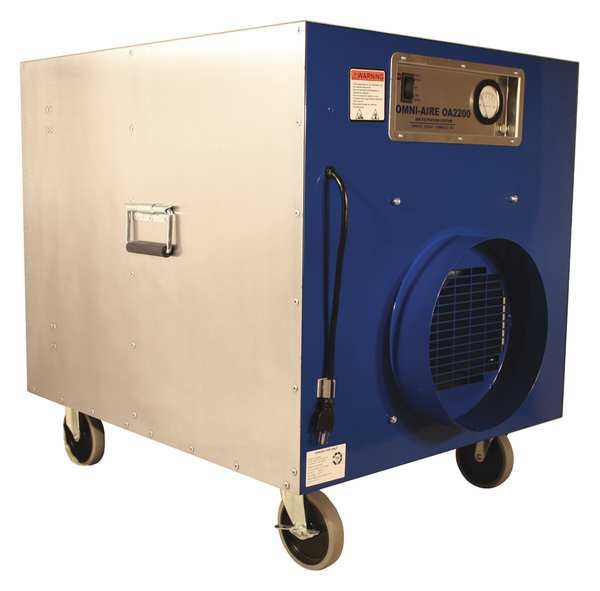 Negative Air Machine, 24 in x 24 in, HEPA