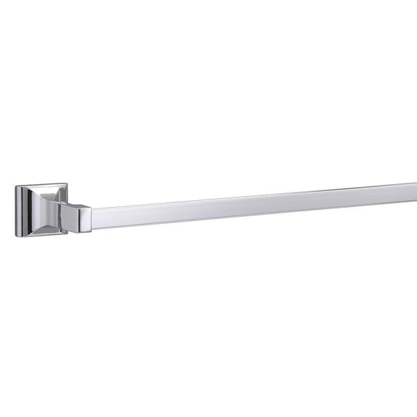 Towel Bar, Polished Chrome, Sunglow, 24In