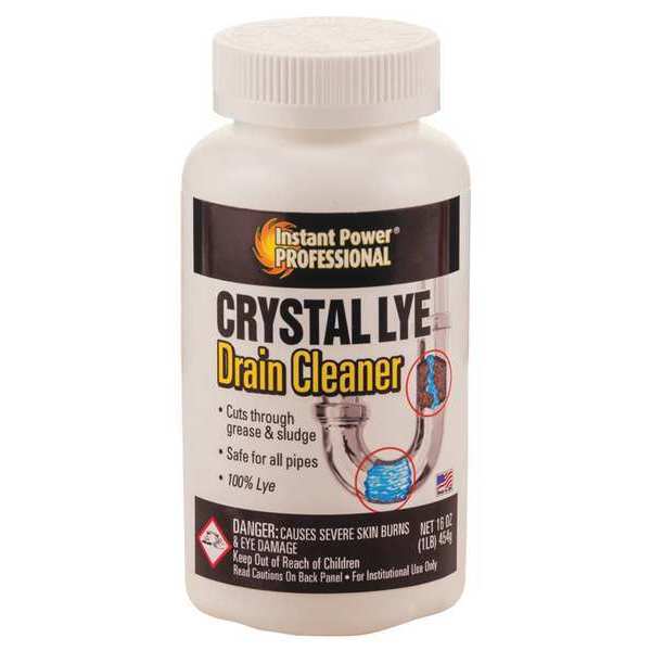 Crystal Lye Drain Opener, 1 lb., Odorless