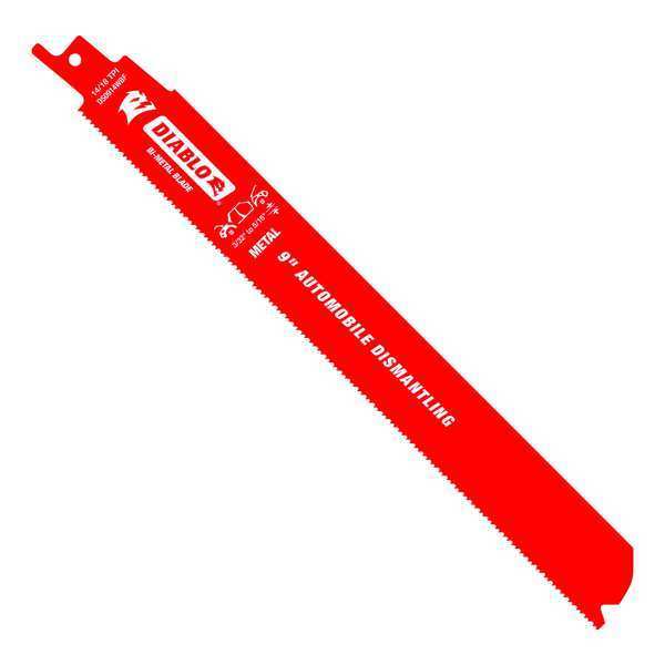 9" L x 0.7778 TPI Fire Rescue Cutting Coated Bi-Metal