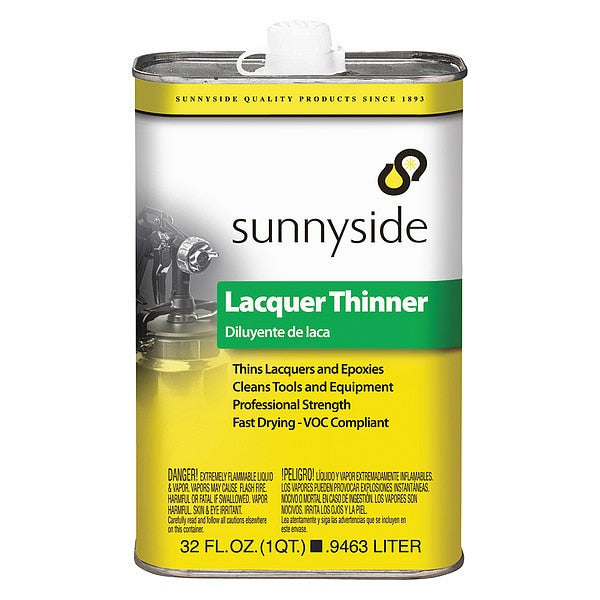 Lacquer Thinner, 1/4 gal., VOC 24g/L