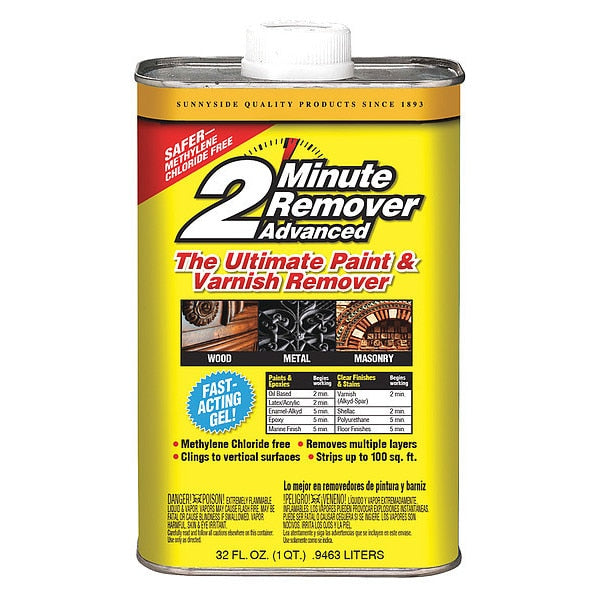Paint Remover, 1/4 gal., Solvent Base