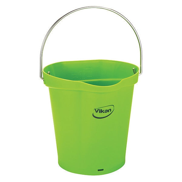 Hygienic Bucket, 1 1/2 gal, Green