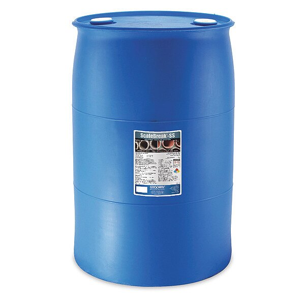 Descaling Solution, Clear, 55 gal., Drum
