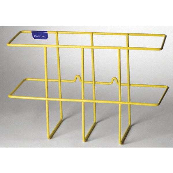Binder Holder,  8 3/4 in H x 13 3/4 in W x 5 in D,  PVC Coated Steel,  Includes Mounting Hardware