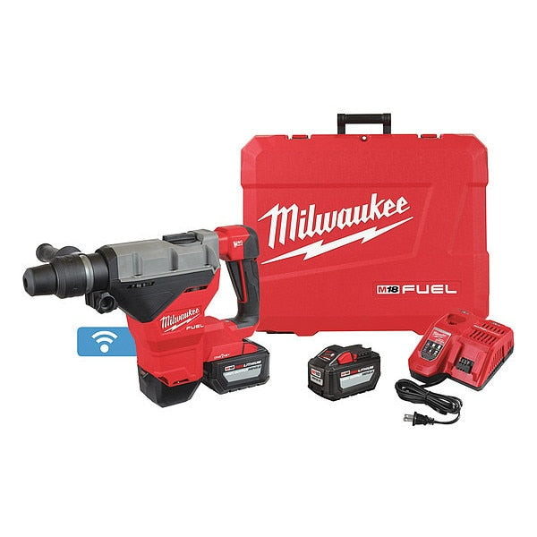 M18 FUEL 1-3/4" SDS MAX Rotary Hammer Kit w/ (2) 12.0 Battery