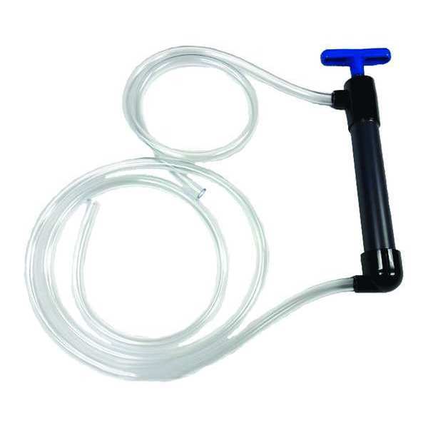 Hand Drum Pump, Siphon, PVC, 3 gpm, 10 psi