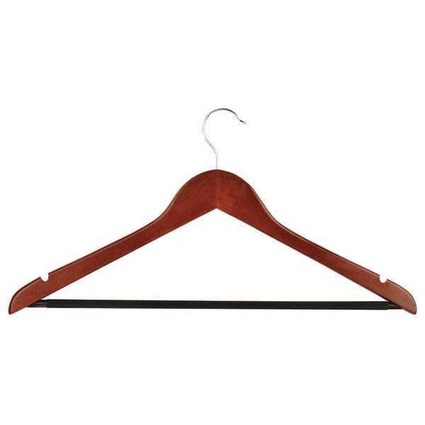 Wood Suit Hanger, Cherry, PK24