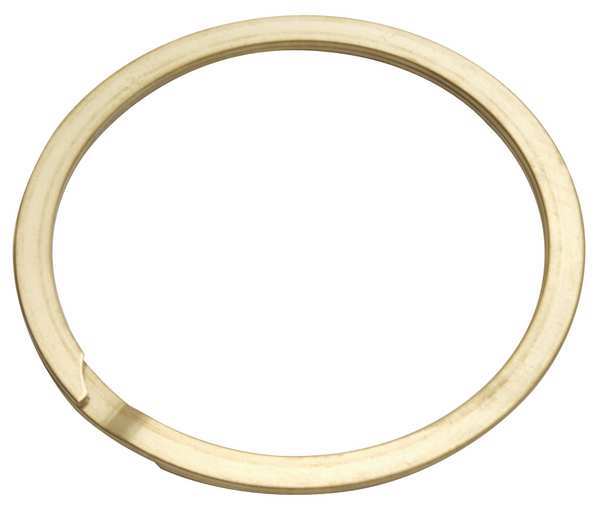 External Retaining Ring,  18-8 Stainless Steel,  Plain Finish,  1 7/8 in Shaft Dia