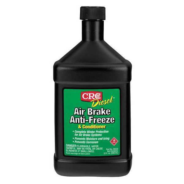 Air Brake Antifreeze/Conditioner,  Bottle,  32 oz,  For Air Brake Systems,  Colorless,  Liquid