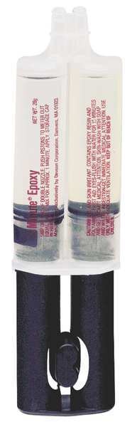 Epoxy Adhesive,  14240 Series,  Gray,  1:01 Mix Ratio,  12 hr Functional Cure,  Syringe