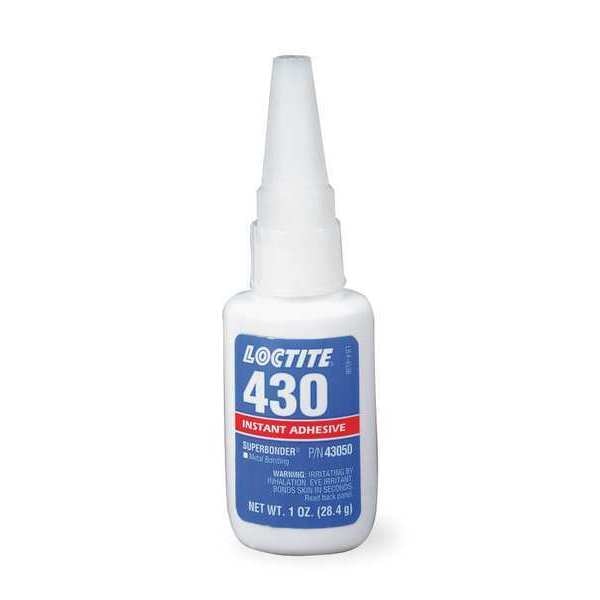 Instant Adhesive,  430 Series,  Clear,  1 oz,  Bottle