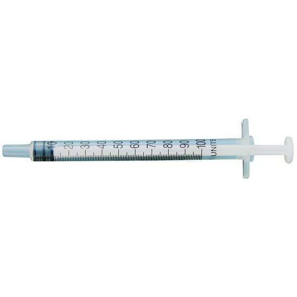 Syringe, Luer Slip, Poly, 1CC, PK10