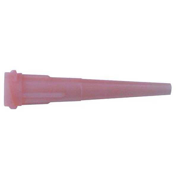 Dispensing Tip,  Pink,  1 1/4 in Length,  Polyethylene