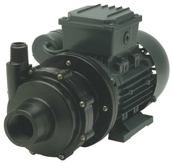 1/2 HP PVDF Magnetic Drive Pump 115V 1" FNPT