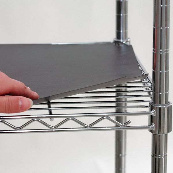Shelf Liner,  36"D x 48"W,  Black