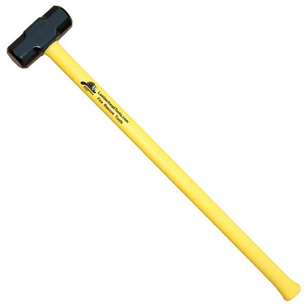 Sledge Hammer,  36" Yellow Fiberglass Handle,  12 lb. Head