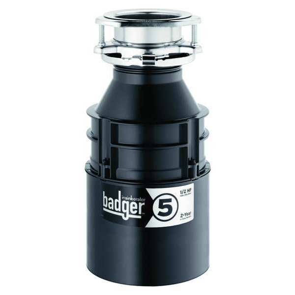 Garbage Disposal,  Residential,  1/2 hp,  26 oz Grinding Capacity,  1, 725 RPM,  120 V,  6.3 A