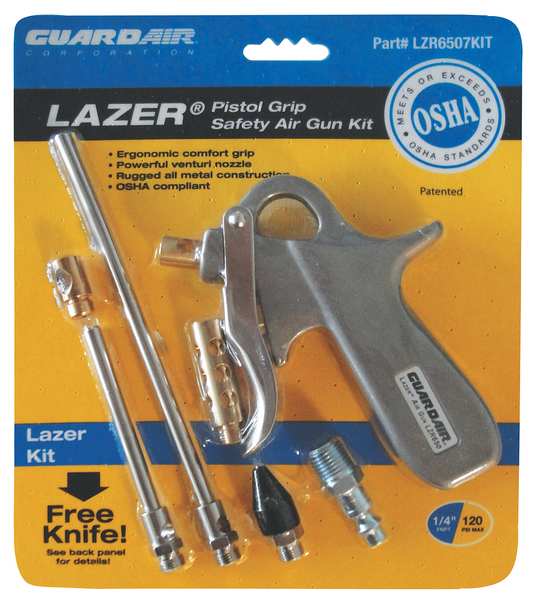 Pistol Grip Air Gun Kit with Extension