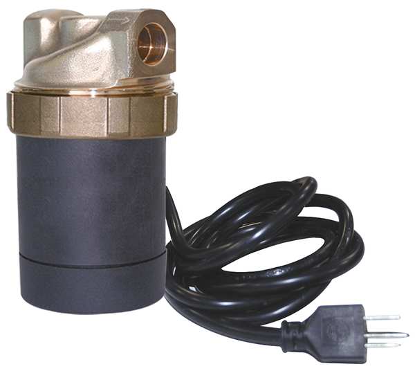 Hot Water Circulating Pump, 1/150 hp, 115V, 1 Phase, Sweat Connection