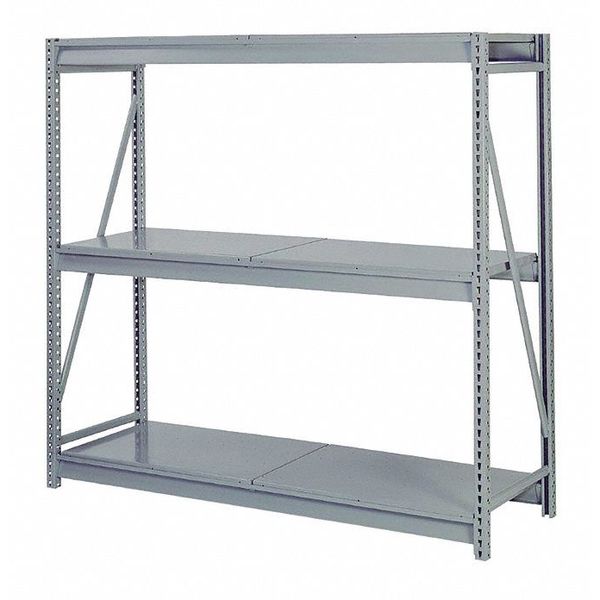 Starter Bulk Storage Rack,  36 in D,  96 in W,  3 Shelves