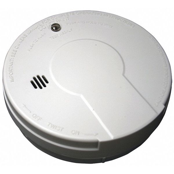 Smoke Alarm,  Ionization Sensor,  85 dB @ 10 ft Audible Alert,  9V
