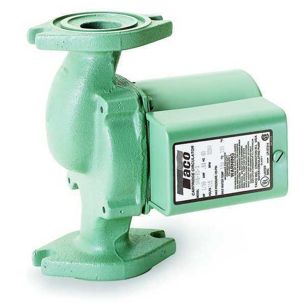 HVAC Circulating Pump, 1/35 hp, 115V, 1 Phase, Flange Connection