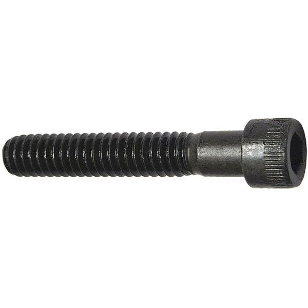 1/4"-20 Socket Head Cap Screw,  Black Oxide Steel,  2-1/4 in L,  100 PK