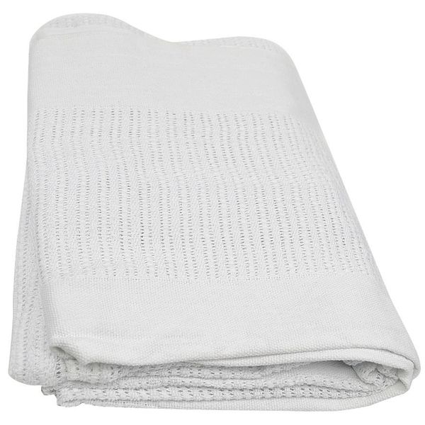 Thermal Blanket,  Twin,  66x90 In.,  White